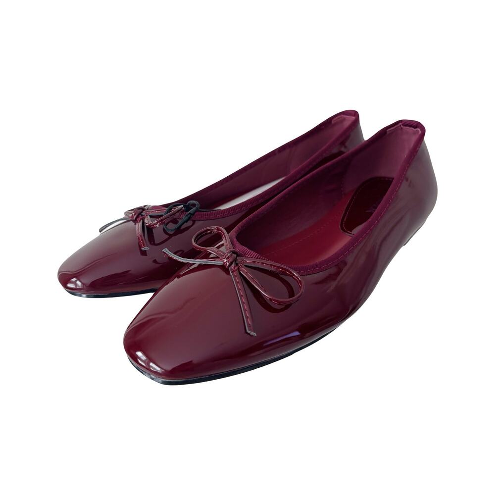 NWT Cider Bow Ballet Flats Sz 7 